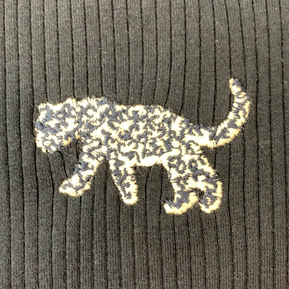 Wild Fable Embroidered Long Sleeve Bodycon Dress - Picture 3 of 6